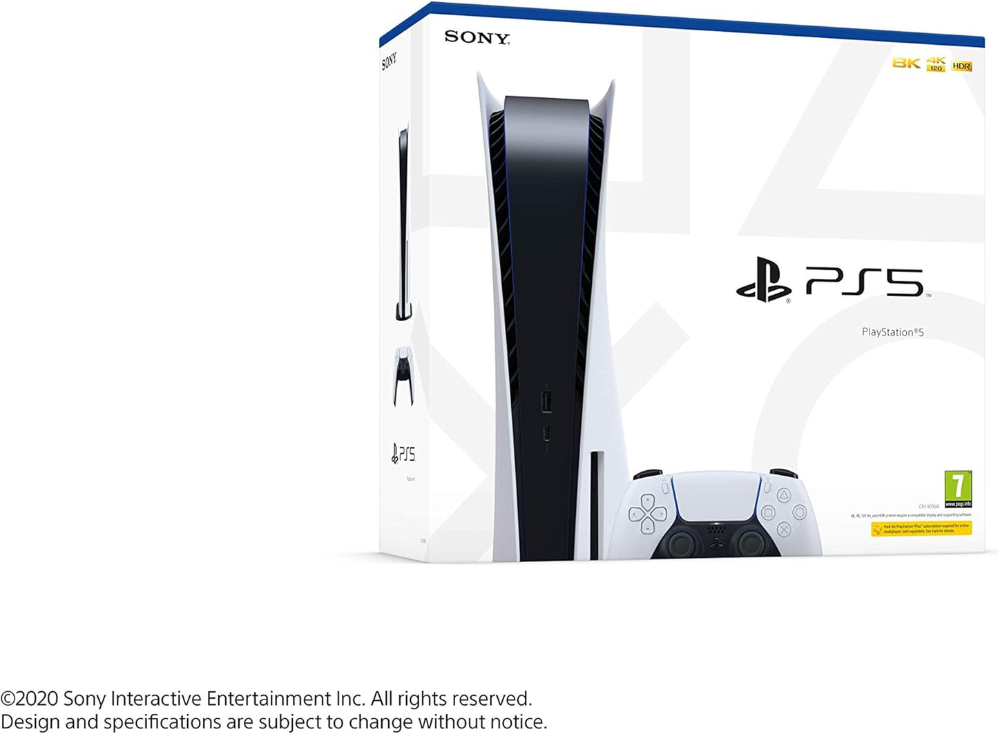 Sony PS5 Console Standard Edition 1TB White Europa